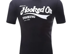 BKK Hooked On T-Shirt Black odjeca za ribolov