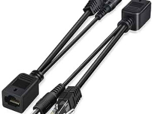 PoE mrezni UTP pasivni Adapter crno/bijelo