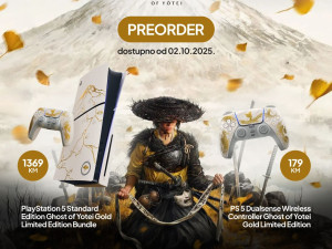 Playstation 5  Ghost of Yotei Gold Limited Edition PREDNARUDŽBA