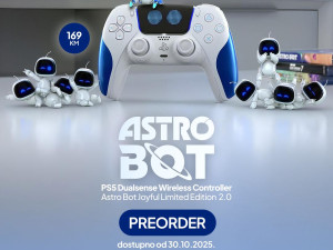 PS5 Dualsense Astro Bot Joyful Limited Edition v2.0 PREDNARUDŽBA