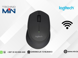 Logitech M280 Wireless bežični miš, 1000 DPI, Crni (910-004306)