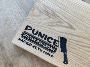 Daska za rezanje mesa-gravura za rodendan po zelji