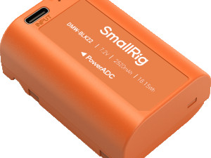 SmallRig 4979 baterija za kameru USB-C punjiva DMW-BLK22 naran...