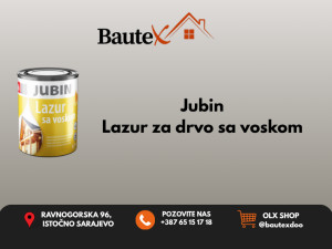 JUBIN Lasur s voskom 1l