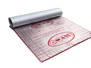 Aluminijska folija sa rasterom i strečom ispod