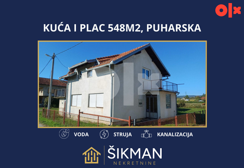 Kuća i plac 548m2. Prijedor