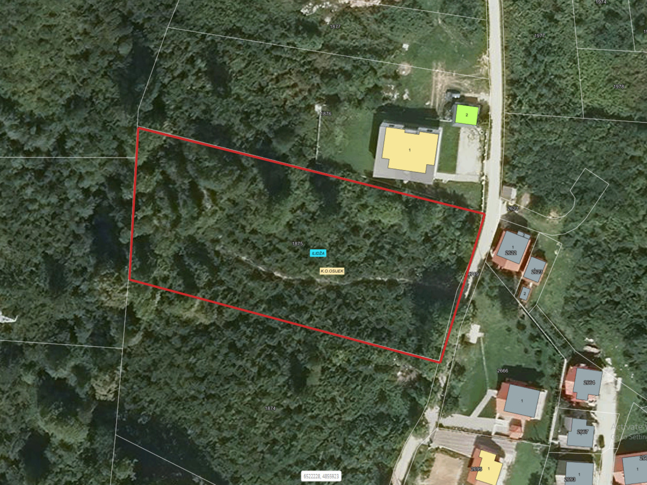 NN Nekretnine : Građevinsko zemljište 5762m2 - Osijek - Ilidža 2