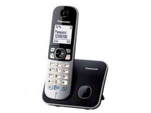 PANASONIC telefon bežični KX-TG6811FXB crni