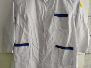 Zaštitini radni mantil ESD Mewa Naptex nenošen veći