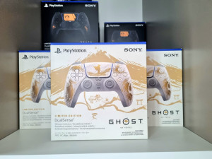 PS5 Dualsense Wireless Controller Ghost of Yotei Gold Edition
