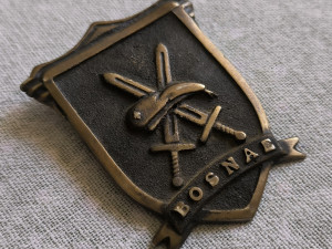 Vojna značka - oznaka Zelene beretke Armija ARBiH Bosnae