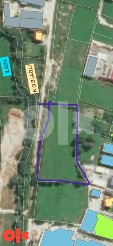 Zemljište sa urbanistickom za halu u Blazuju 4
