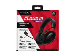 didakta.ba Slusalice HyperX Cloud III S Red Wireless 3