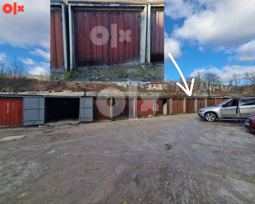 Izadjem garažu pored TC REAL ispod MUPA Kakanj auto parking rent