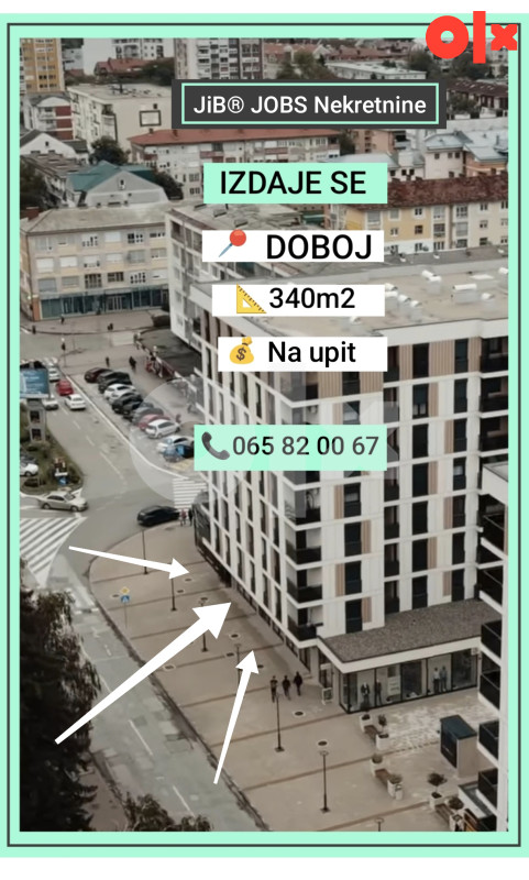 Poslovni prostor Doboj 340m2