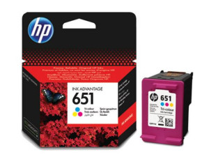 Tinta HP C2P11AE no.651 Tri-color