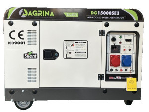 Dizel agregat Agrina DG15000SE3 11kW mono+trofazni