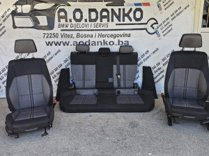 BMW X1 E84 profilisana platnena sjedista ima grijanje S70