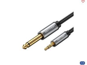 Audio kabal 3.5mm na 6.35mm 3m VENTION 043699