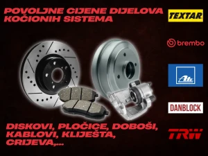 Kocioni disk diskovi plocice kocnice klijesta