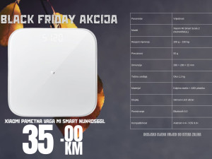 Pametna Digitalna Vaga Xiaomi |NUN4056GL|