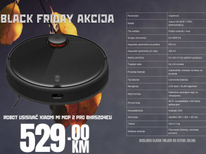 Robot usisivač Xiaomi Mi MOP 2 PRO (model BHR5204EU):