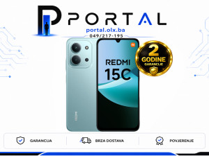 Xiaomi Redmi 15C 8/256 - 50MP - 6000mAh - Veliki 6.9" 120Hz Ekran