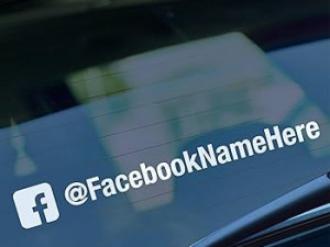 Naljepnice Naljepnica Facebook Instagram Tiktok Youtube VAŠE IME