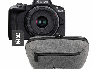 Canon EOS R50 + RF-S 18-45 Travel KIT