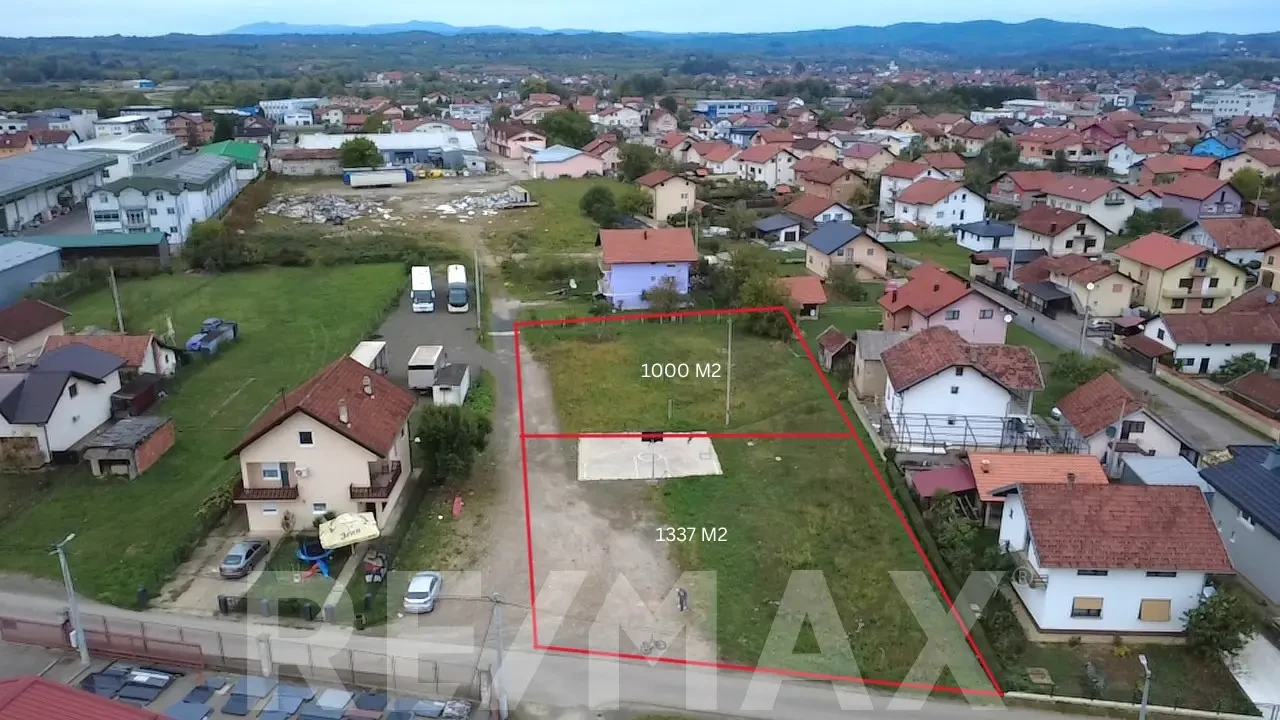 Atraktivno zemljište u Trnu - 1.000 m2 + susjedni plac 1.337 m2