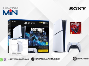 Sony PS5 Slim DE + Disc Drive + Fortnite + Marvels Spider-Man 2
