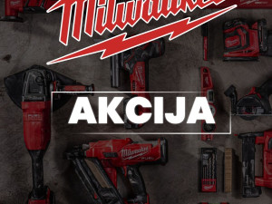 Milwaukee akcija bušilice brusilice pile odvijači