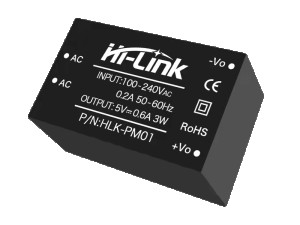 Hi-Link power module HLK-PM01, 5VDC, 0,6A, 3W