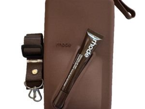 Rhode torbica with lipstick Smeđa