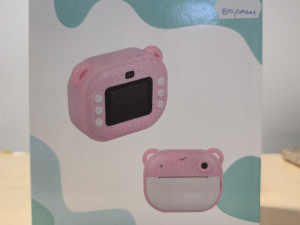 Djecija Instant Print Kamera Pink
