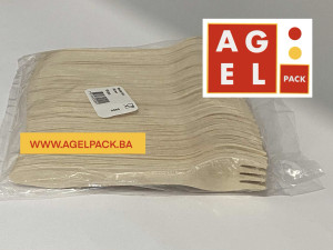 Drveni vilica  100 kom.   paket