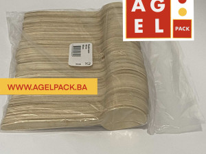 Drvena kasika  165 mm   100 kom   paket