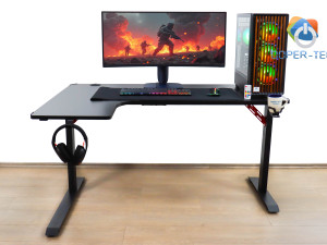 Gaming stol za računar kutni Shadow RGB DOPER