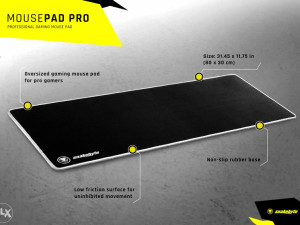 Gejmerska podloga za miš - snakebyte PC MOUSE:PAD PRO