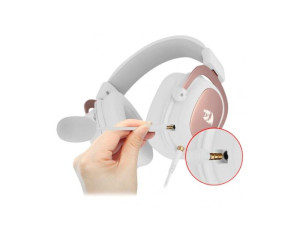 ReDragon - Gaming slušalice sa mikrofonom Zeus 2 H510W-1 White
