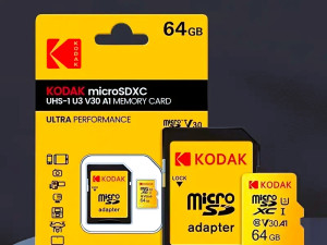 Micro SD XC kartica 64GB UHS-I U3 V30 A1 Kodak