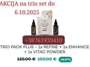 Akcija, suplementi vitamin C refine enhance