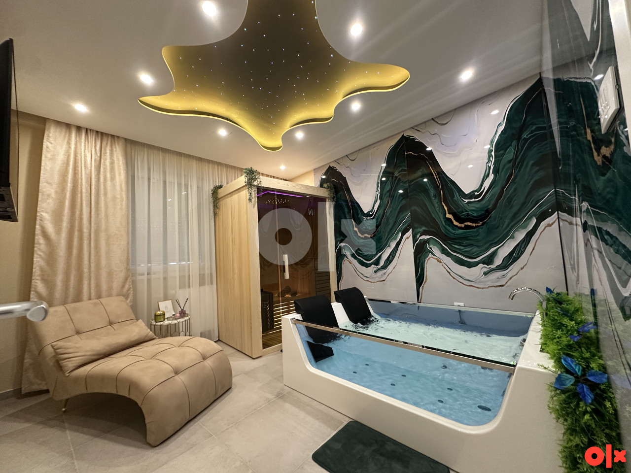 Stan na dan Banja Luka Spa apartman Sauna i jacuzzi djakuzi