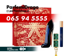 Carolina Herrera Good Girl 80ml EDP + 10ml EDP + Lipstick 741