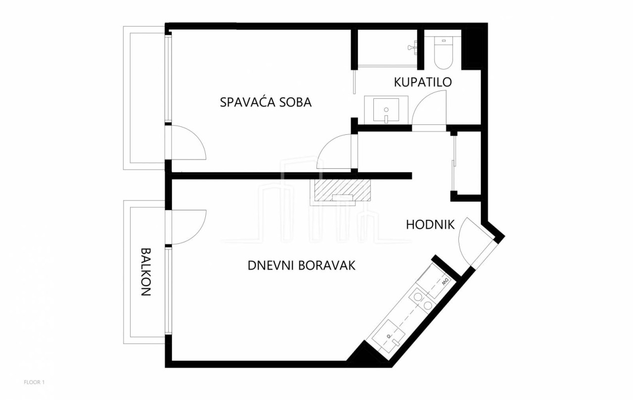 Opremljen apartman 52m2 sa 2 balkona Jahorina na prodaju 22