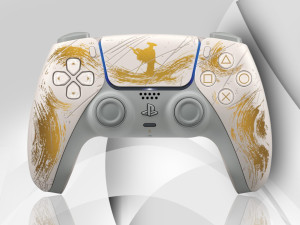PlayStation 5 Dualsense Wireless Controller Ghost of Yotei Gold