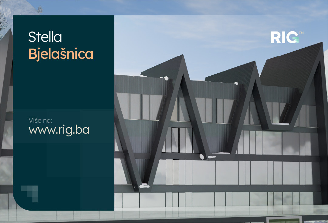 DVOSOBAN APARTMAN / NOVOGRADNJA STELLA / Bjelašnica / PRODAJA