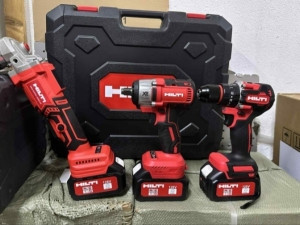 Hilti set 3u1 brusilica,odvijac,busilica