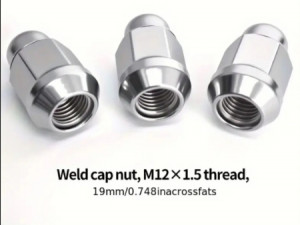 20x Matice Serafi M12x1,5 mm za Alu felge Mazda Hyundai Kia i dr