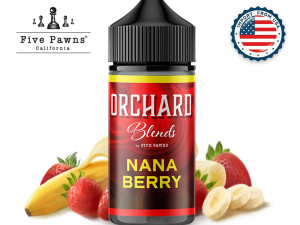 Five Pawns Nana Berry 120ml 6mg Banana Jagoda
